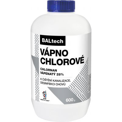 Privos BALtech chlorové vápno na dezinfekci, 600 g – Zboží Dáma