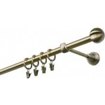 HEBR Garnýž Koule mosaz jednoduchá 230 cm – Sleviste.cz