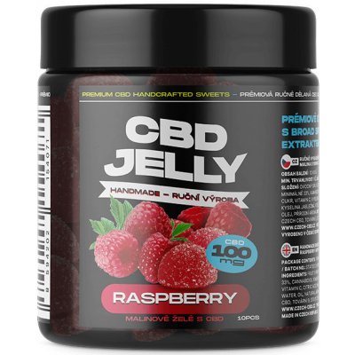 CBD Jelly želé malina s 10 mg