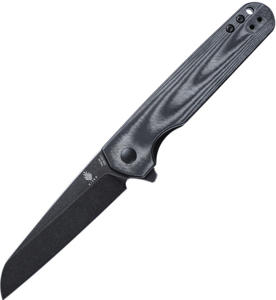 Kizer Azo LP Liner Lock Knife Micarta - V3610C1