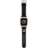 Řemínek k chytrým hodinkám Karl Lagerfeld Choupette Head NFT Řemínek pro Apple Watch 42/44/45/49 Black KLAWLSLCNK