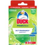 Duck Fresh discs čistič WC Limetka 2 x 36 ml – Sleviste.cz