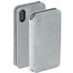 Krusell Broby 4 Card SlimWallet Apple iPhone XS light šedé – Hledejceny.cz