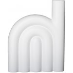Váza Rope White Medium 25 cm DBKD – Sleviste.cz