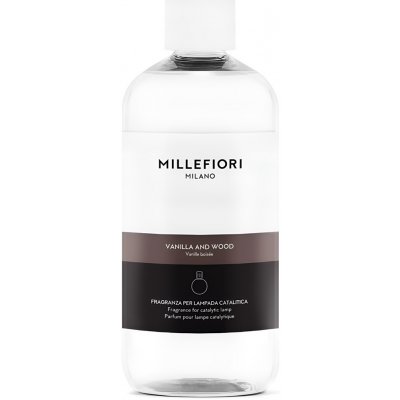 Millefiori Milano Vanilla & Wood náplň do katalytické lampy 500 ml – Zboží Dáma