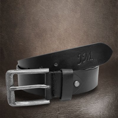 Kožený pásek s vlastním MONOGRAMEM – Zboží Dáma