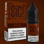 Sic!Salts Salt Cola Ice 10 ml 20 mg – Zboží Dáma
