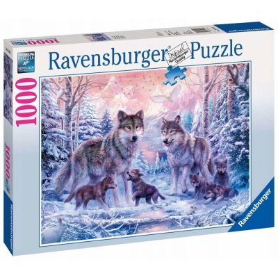 Ravensburger Vlci vlčí rodina 1000 dílků