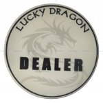 Dealer button Lucky Dragon – Zboží Dáma