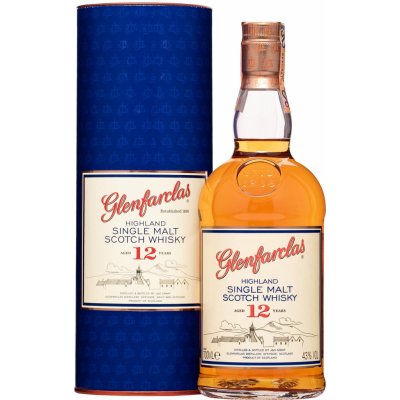 GLENFARCLAS 12y 43% 0,7 l (tuba)