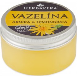 Herbavera arniková vazelína s citronovou trávou, 100 ml