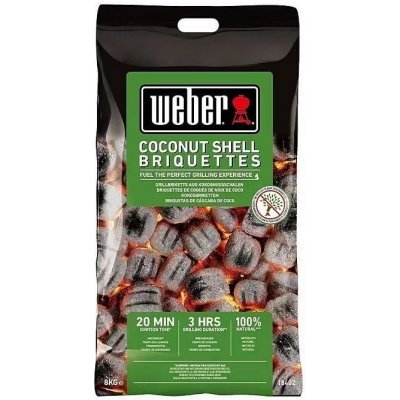 Weber Grilovací brikety z kokosových skořápek 18402 8 kg – Zboží Dáma