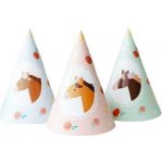 PartyDeco Čepičky papírové Koník 6 ks 16cm mix – Hledejceny.cz