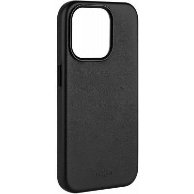 FIXED MagLeather kožené s podporou Magsafe Apple iPhone 15 Pro černé FIXLM-1202-BK – Zboží Mobilmania