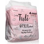LUBA TULI 97% voda a panthenol, dětské vlhčené ubrousky 4 x 60 ks – Hledejceny.cz