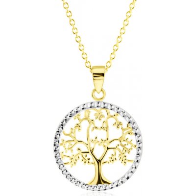 Gemmax Jewelry Zlatý řetízek se stromem života GLSCN-24241-12491