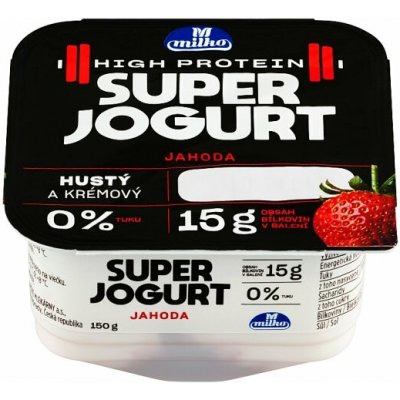 Milko High Protein super jogurt jahoda 150 g – Zboží Dáma