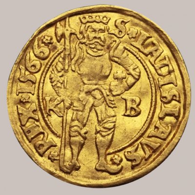 Mincovna Kremnica Maxmilián II. dukát, Kremnica 1566 3,53 g – Zboží Mobilmania