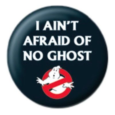 Pyramid International placka Ghostbusters I Ain t Afraid – Zboží Mobilmania