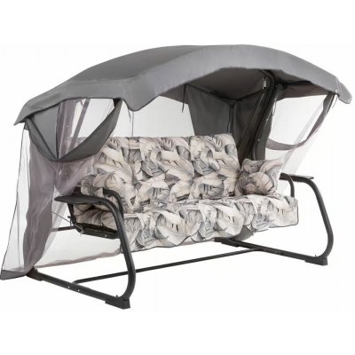 Patio Ravenna Lux Black Edition s moskytiérou a s bočními stolky G057-06PB 448634 – Hledejceny.cz