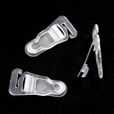 Velvety plastové transparentní - podvazkové zapínání 10mm – Zboží Dáma