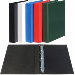 LINARTS Pořadač 4 kroužkové s přebalem A4, 60 mm, červený – Zboží Živě