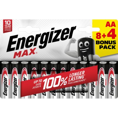 Energizer Max AA 12ks E303325100 – Zbozi.Blesk.cz