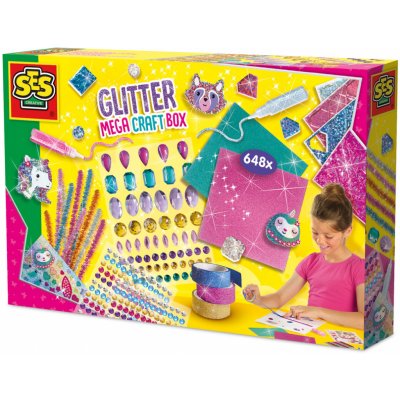 SES Mega box Třpytivé tvoření – Sleviste.cz