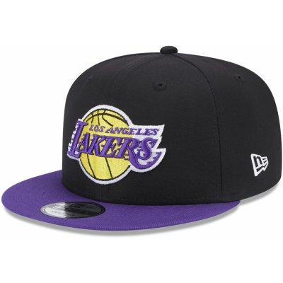 New Era 9FIFTY NBA CONTRAST SIDE PATCH LOS ANGELES LAKERS černá 60364386 – Zboží Mobilmania