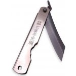 NAGAO Japonský zavírací nůž Higonokami ZENKOU - celoocelový - 90 mm, stříbrný HN090ZP – Zboží Dáma