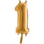 číslice zlatá 1 – Zboží Mobilmania