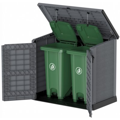 Duramax StoreAway 1200 l 145 cm x 125 cm x 82,5 cm antracitový – Zboží Dáma