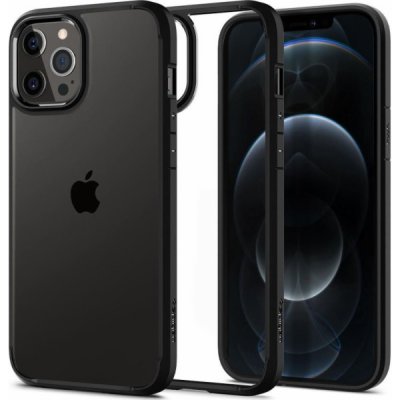 Spigen kryt Ultra Hybrid pre iPhone 12/12 Pro - Matte Black – Zboží Živě
