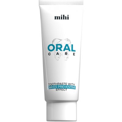 Mihi Oral Care s preventivním účinkem proti zubnímu kazu 75 ml – Hledejceny.cz