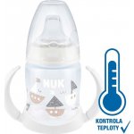 Nuk FC lahvička na učení s kontrolou teploty Loďky/Bílá 150 ml – Sleviste.cz