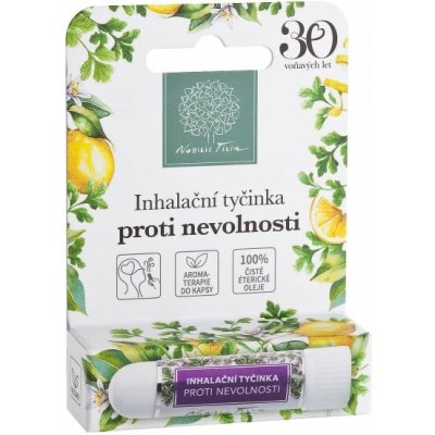 Nobilis Tilia Inhalační tyčinka proti nevolnosti úleva při nevolnosti různého původu – Zboží Dáma
