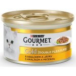 Gourmet Gold grilované a dušené kousky masa s králíkem a játry 24 x 85 g – Zboží Mobilmania
