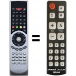 Dálkový ovladač Senior Megasat HD900, HD910, HD935, HD950 – Hledejceny.cz