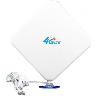 Atrax Zesilovací GSM Anténa 016 LTE 4G 25dBi 2xCRC9 - 3m – Hledejceny.cz