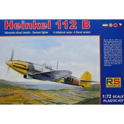 MODELS Heinkel He-112 B Hungary GB Japan CZ RS 1:72
