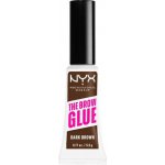 NYX Professional Makeup The Brow Glue Instant Brow Styler tónovací gel na obočí s extrémní fixací 04 Dark Brown 5 g – Zboží Dáma