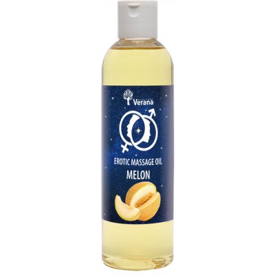 Verana Erotický masážní olej Meloun 250 ml