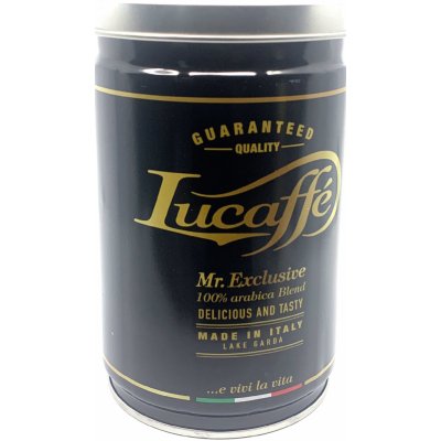 Lucaffé Mr. Exclusive mletá 250 g – Zboží Mobilmania