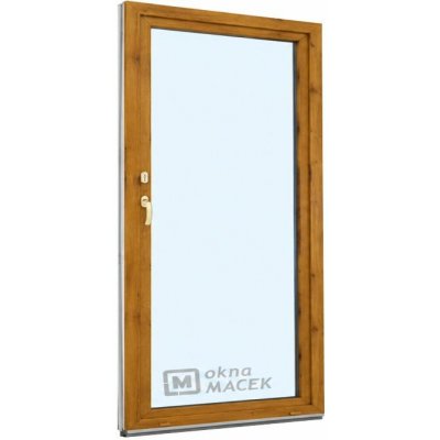 Kömmerling balkonové dveře 70 AD OS pravé winchester/bílá 90 x 210 cm oboustranná klika + FAB + hliníkový práh – Hledejceny.cz