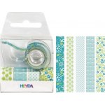 Heyda 1,2 cm x 3 m Mini samolep Zelená 5 ks – Zboží Dáma