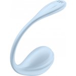 Satisfyer Smooth Petal - chytré vibrační vajíčko modré – Zboží Dáma