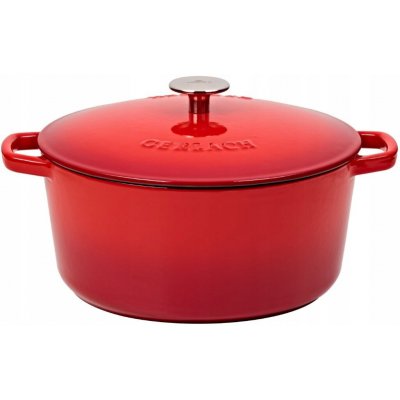 GERLACH IRON Litinový hrnec HRNEC 5L s poklicí 26 cm na indukci – Zboží Dáma