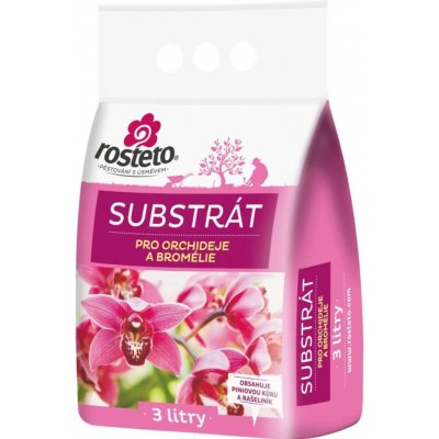 Rosteto substrát pro orchideje a bromélie 3 litry – Hledejceny.cz