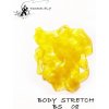 Výroba nástrahy Tommi-Fly body stretch prvosenka žlutá 4 mm