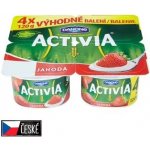 Danone Activia jahoda 4 x 120 g – Zboží Mobilmania